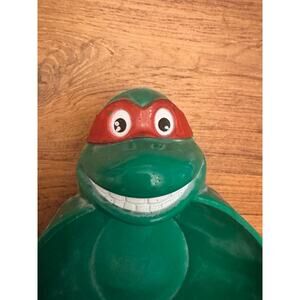 Vintage 1990 TMNT Raphael Cereal Bowl Mirage Studios